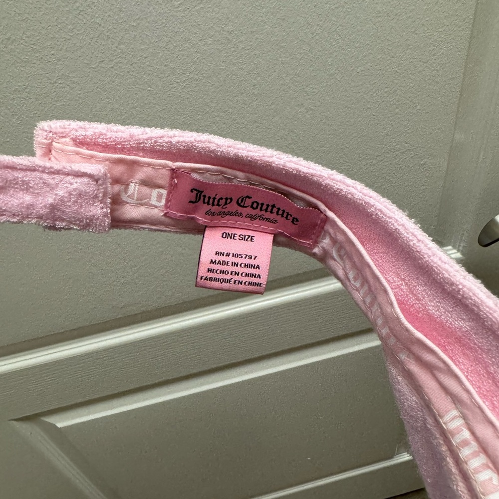 WORN ONCE - Juicy Couture Visor - Picture 2 of 4